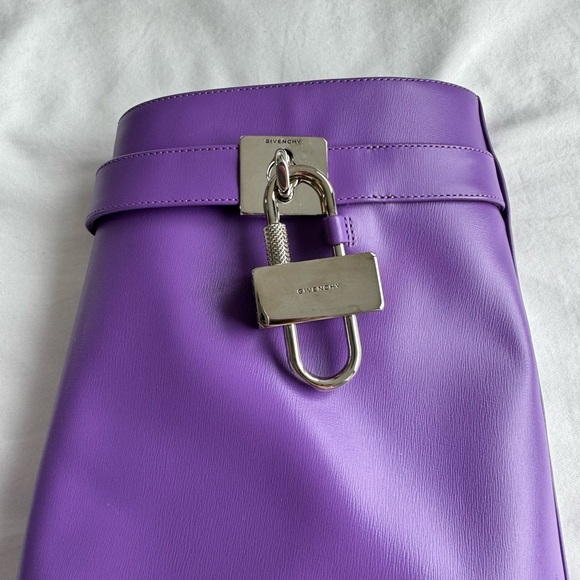 Givenchy Shark Lock Ankle Boots - Ultraviolet - Picture 5 of 9